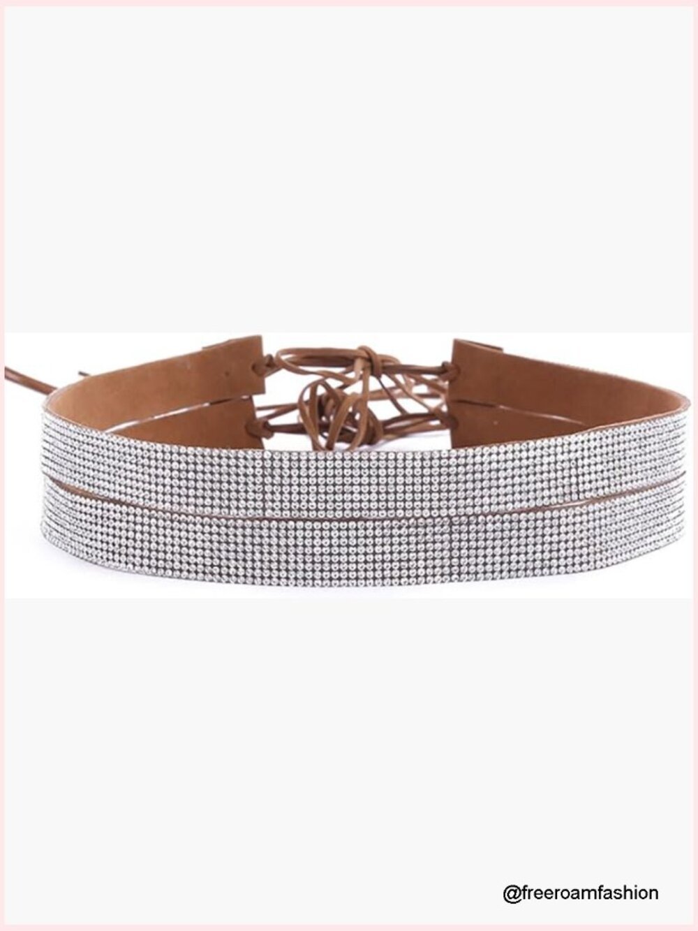 2 Pack Rhinestone Hat Band Adjustable Strap for Cowboy Fedora Panama Straw Hats